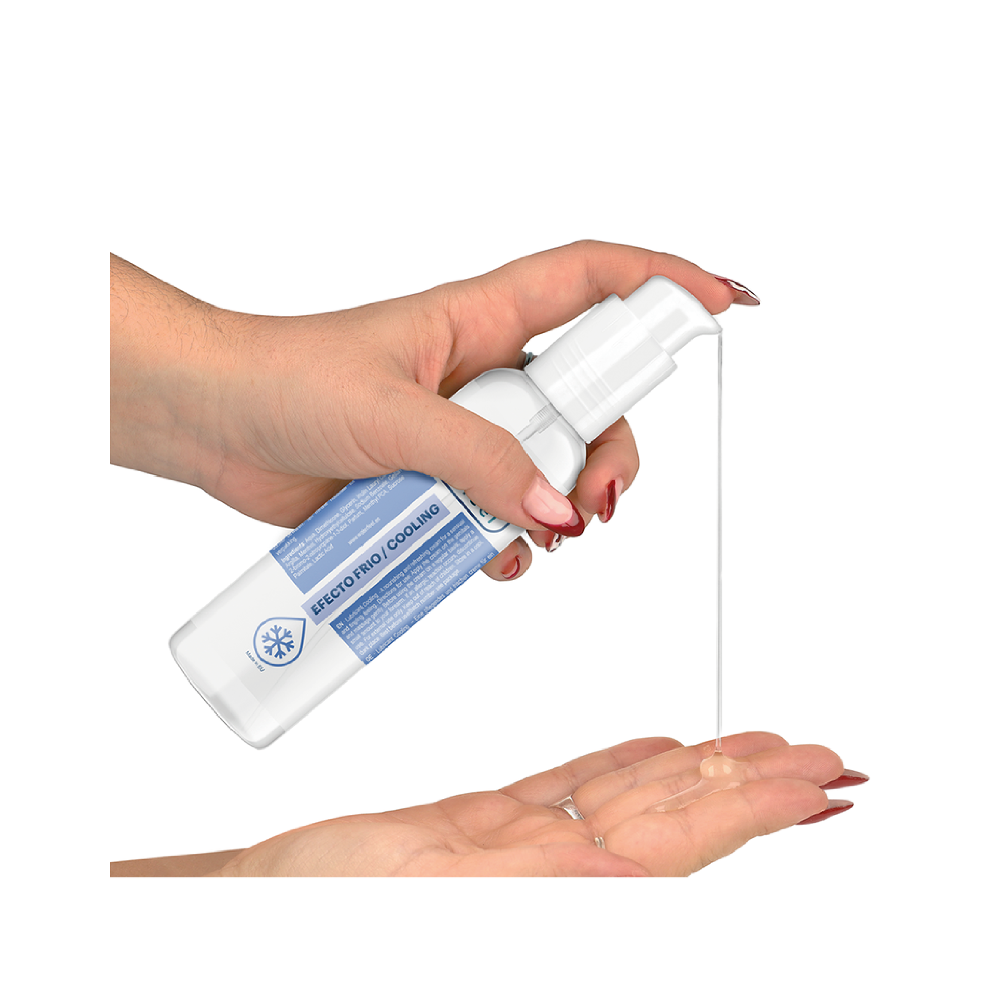 Lubricante efecto frío